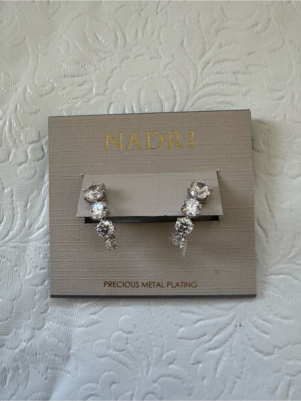 Nadri Nolita CZ Earrings